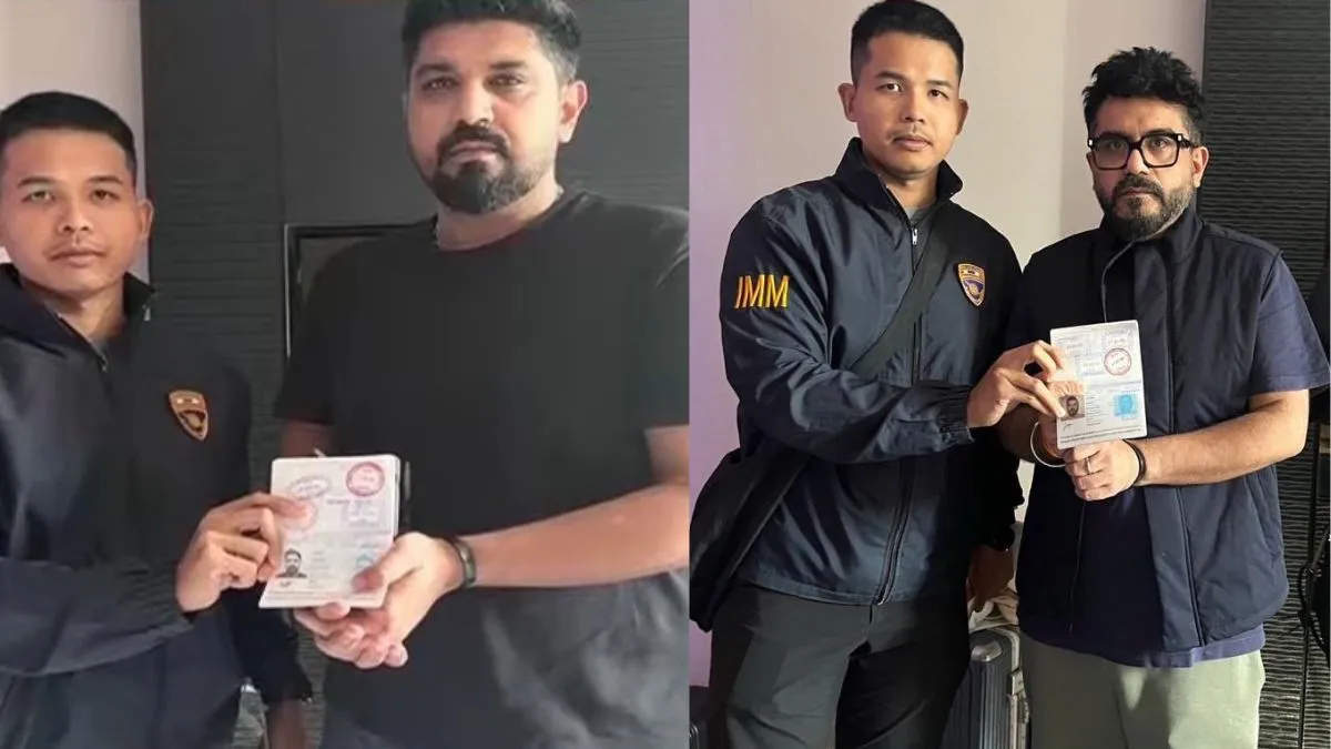 Goa nightclub fire: Following their detention in Thailand, the first pictures of Gaurav and Saurabh Luthra appear